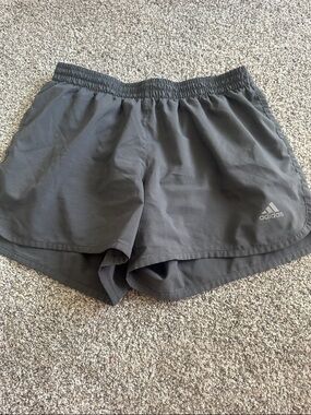 adidas Women’s Athletic Shorts — Charcoal Gray